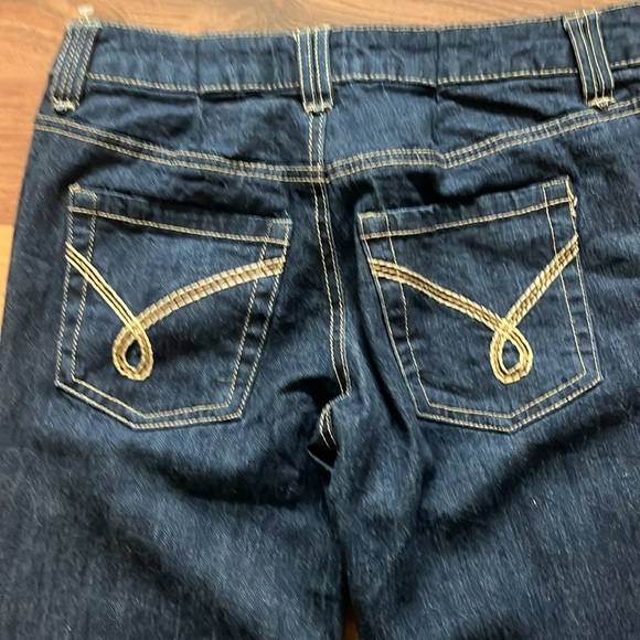 Girls 725 Originals Size 5 (30) Dark Wash - Picture 5 of 8